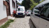 Mudurnu sokaklarında hatalı park krizi hastaya ulaşımı engelledi