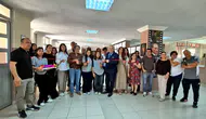 Çeşmeli gençler tuvallerine duygularını yansıttı