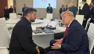 Zelenskiy G7 Zirvesi’nde Trump ve Macron ile masaya oturdu