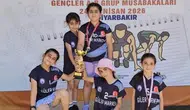 Çermikli minikler oryantring yarışmasından kupalarla döndü