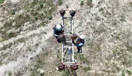 VEDAŞ bölgedeki elektrik hatlarını daha güvenli hale getiriyor