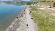 Hazar Gölü sezona tertemiz giriyor