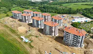 Samsun Kavak'ta TOKİ evleri sahiplerini buluyor
