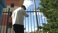 Sınava saniyeler kala demirleri tırmanmak zorunda kaldılar