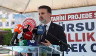 Bursa Büyükşehir yönetimi Gürsu’da yeni meydan için düğmeye bastı
