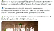 Sofranızdaki gıdalar nasıl kontrol ediliyor?