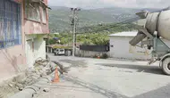 Hatay'da yola beton saçan sürücüye ağır fatura