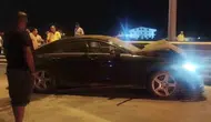Manavgat trafiğini kilitleyen alkollü kaza