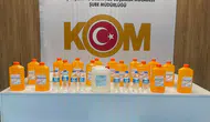 Samsun polisinde kaçak içki ve sigara mesaisi