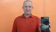 Güvenlik görevlisinden yaralı şahine şefkat eli