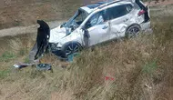 Batman yolunda kaza iki kişiyi hastanelik etti
