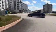 Elazığ yollarında tehlikeli şov sosyal medyaya düştü