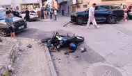 Gemlikte trafik kazası genç sürücüyü hastanelik etti