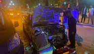 Karaman’da gece yarısı dehşeti Pikap park halindeki araçlara daldı