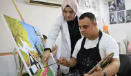 Birecikli İbrahim spor ve sanatla kabuğunu kırdı