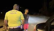 Burdur'da polisten kaçmaya çalışan alkollü sürücü yakayı ele verdi