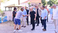 Aydın Valisi Söke sahilinde vatandaşın nabzını tuttu