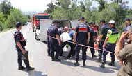 Denizli'de traktör kazası Oğlu babasının cansız bedenini buldu