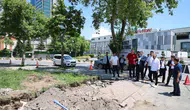 Kayseri'nin merkezindeki Fatih Parkı baştan aşağı yenileniyor