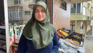Rize’deki marketin kapısında bekleyen martı esnafın beşinci evladı oldu
