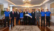 Erzurum Valisi infaz koruma ekiplerini makamında ağırladı