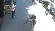 Van'da kaldırımda yürürken tepenize beton düşebilir