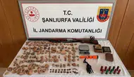 Halfeti baskınında evden define müzesi çıktı