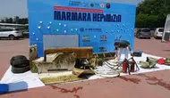 Tuzla açıklarında deniz dibi temizliği operasyonu