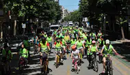 Manisalılar bağımlılığa karşı pedal çevirdi