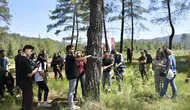 Köyceğizli öğrenciler geleceğin ormanlarını sahada öğreniyor