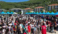 Menteşe’de minikler gönüllerince eğlendi