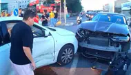 Ümraniye’de trafik kazası sonrası soğukkanlılık şaşırttı