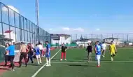 Amatör lig finalinde saha karıştı