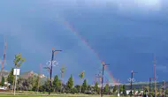 Sivas semalarında güneşli yağmur sürprizi