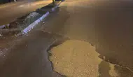 Adıyaman'da sürücülerin korkulu rüyası haline gelen çukur