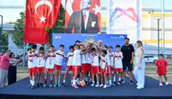Mersin’de 3 bin çocuk sahada ter döktü
