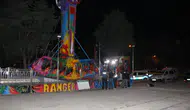 Amasya'da lunapark kazası bir gencin hayatına mal oldu