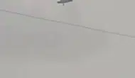 Erzurum semalarında askeri helikopter dolu paniği