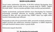 Beytüşşebap için yayılan biyolojik saldırı iddiaları gerçek dışı