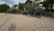 Bartın sahiline vuran gizemli hava aracı incelemeye alındı