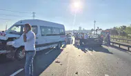 Büyükçekmece yolunda sabah trafiğini kilitleyen kaza
