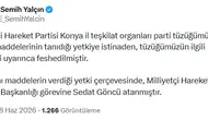 MHP Konya teşkilatında görev değişimi