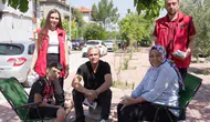 Denizli’de sınav günü babalar için çifte heyecan yaşandı