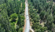 Uşak’ın popüler güzergahında yol yenileme mesaisi