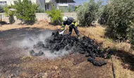 Hatay Hassa'da bahçe yangını ekipleri harekete geçirdi