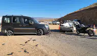 Kırıkkale yolunda üç araç çarpıştı 5 yaralı