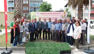 Buharkentli üreticiye 38 bin fide desteği