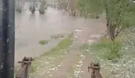 Bolu Gerede’de sağanak yağış köyü sular altında bıraktı
