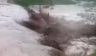 Osmaniye Sumbas'ta aşırı yağış dereleri taşırdı