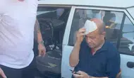 Fatih’te kontrolden çıkan otomobil dükkana daldı